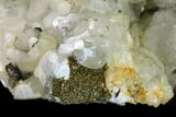 Calcite, Chalcopyrite and Pyrite Crystal Association - Morocco #133681-4